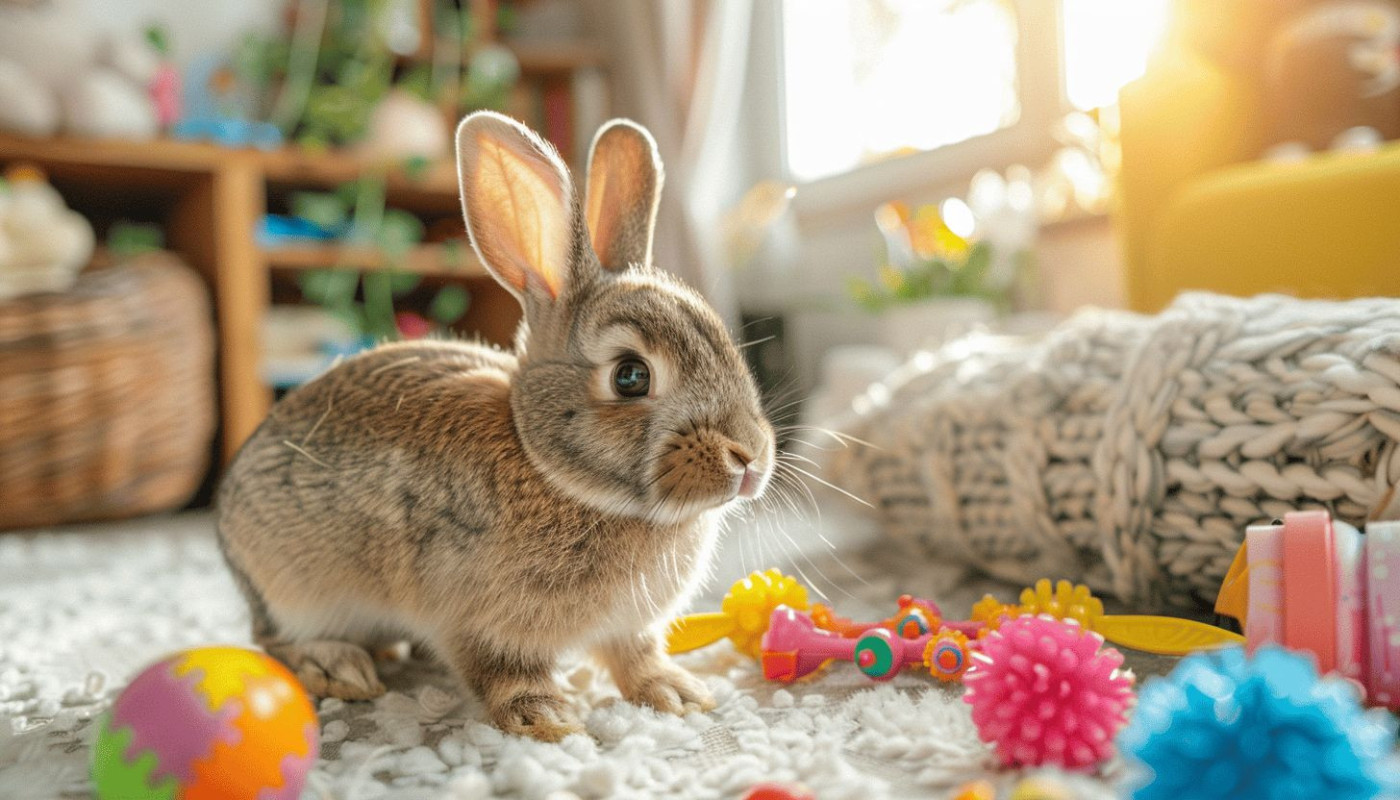 Animal domestique - Saviez-vous que les lapins peuvent jouer ?